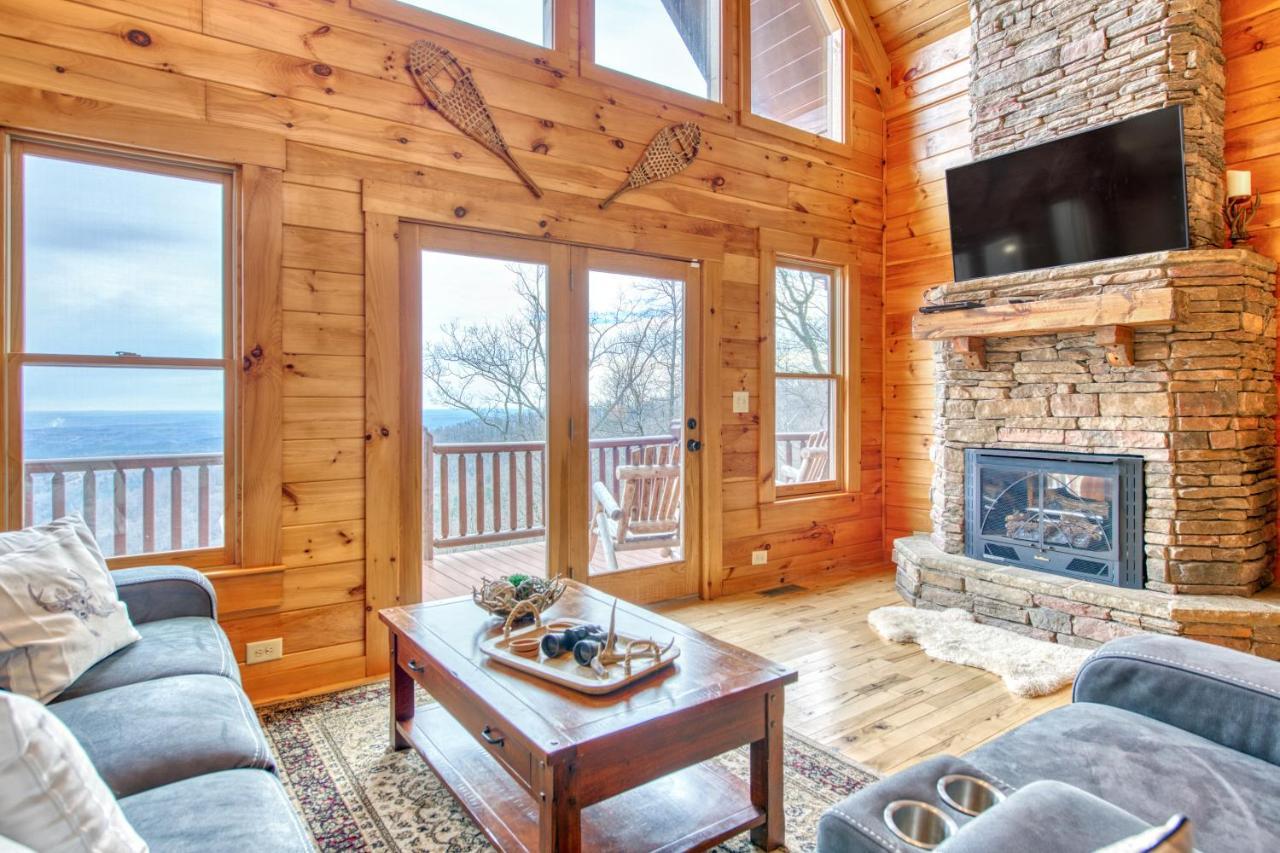 Hawk'S View Log Cabin Lake Lure Ngoại thất bức ảnh