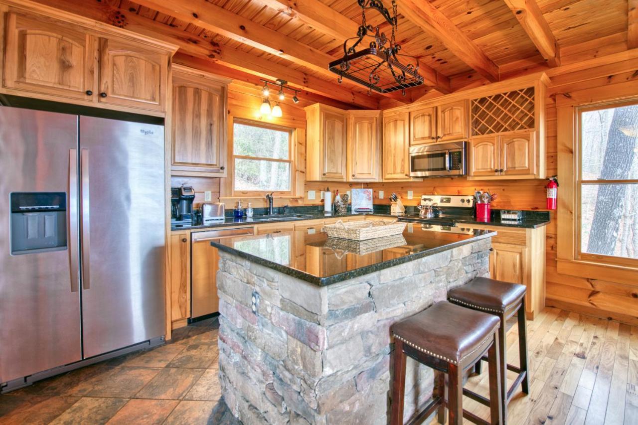 Hawk'S View Log Cabin Lake Lure Ngoại thất bức ảnh